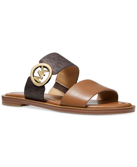 macys michael kors sandals|michael kors sandal sale.